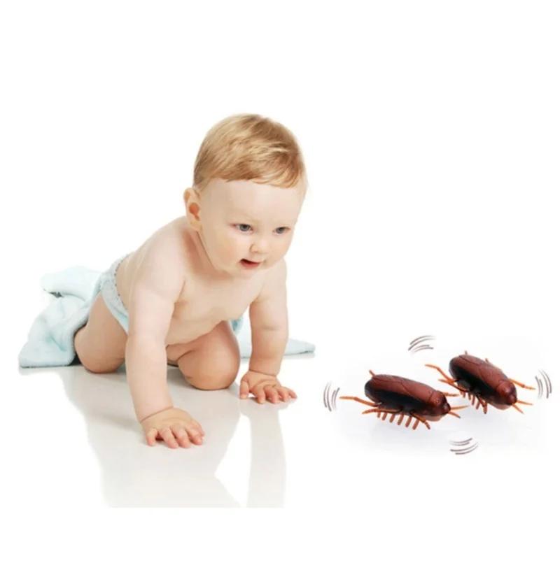 Funny Simulation of Cockroaches Pet Cat Dog Kitten Interactive Training Play Halloween Decoration