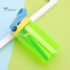 Leak Proof Training Cup for Kids Cartoon Sippy Cup, 470ml Water Bottle with Straw Adjustable Strap, Pop Up Portable Crossbody Drink Container Lid Flip