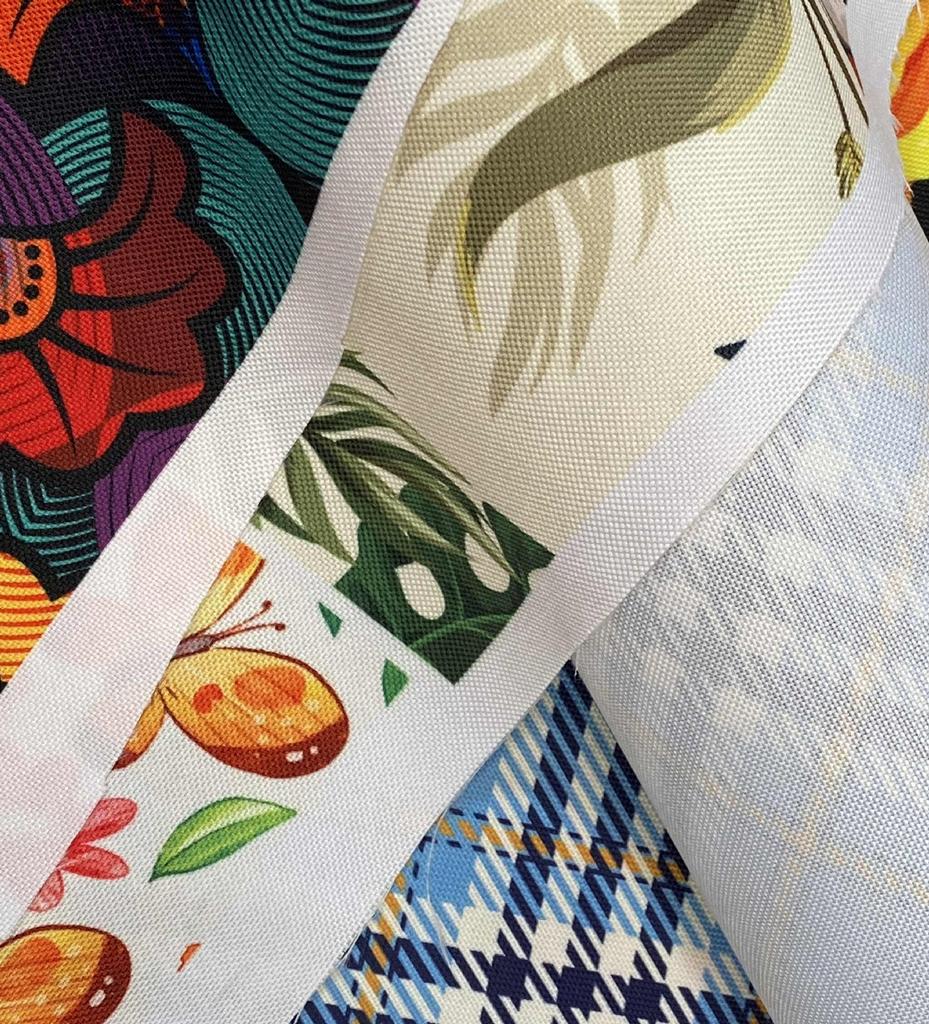Outdoor Dekostoffe Oxford - Motiv Wassermelone Und Zitrone Aquarell