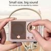 Retro Bluetooth-compatible Radio with Built-in Speaker 2CH HM11 Portable Music Player Elegant & Vintage for Home