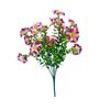 37CM Artificial Morning Glory Flower Silk Fake Faux Flower Bouquet UV Protection Simulation Eucalyptus Morning Glory