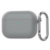 Anti-fall Earphone Case with Carabiner Silicone Earbuds Cover Shockproof Anti Scratch Charging Box Shell for AirPods Pro 3