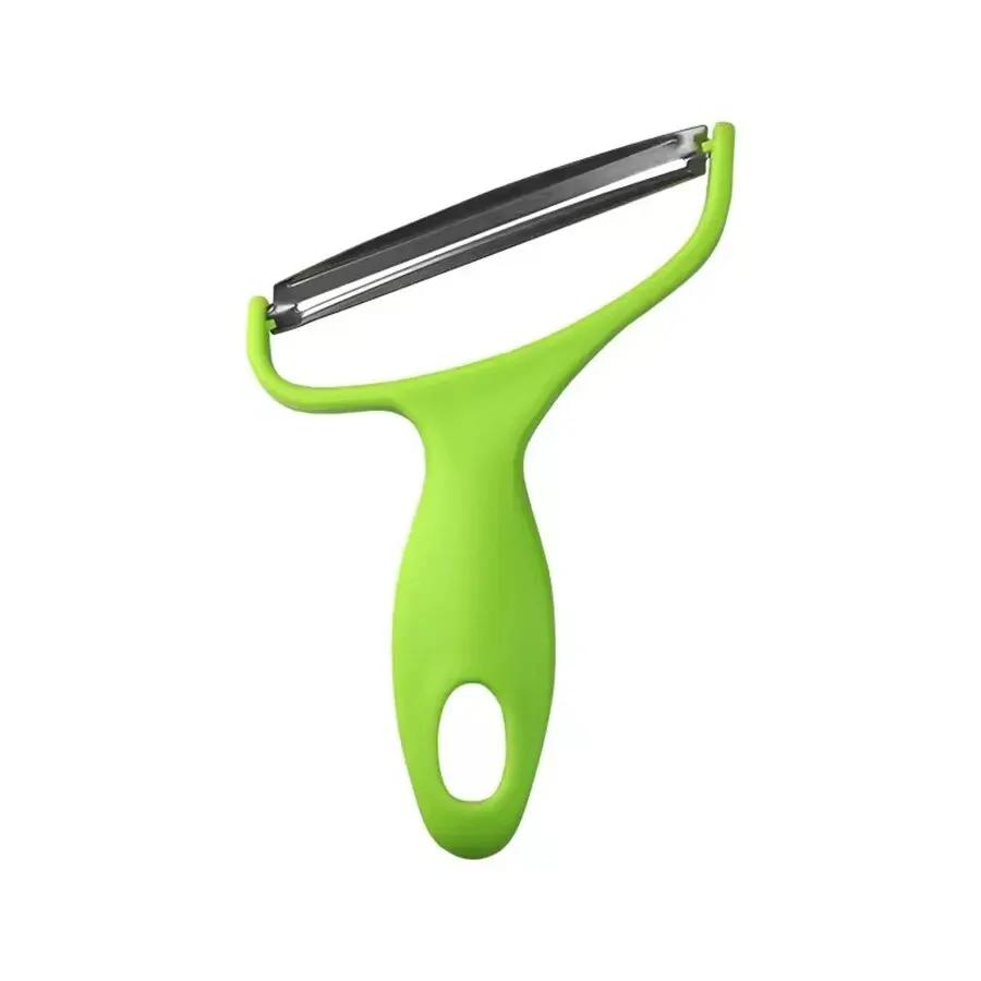 

1pcs Cabbage Slicer Stainless Steel Wide Mouth Vegetable Shredder Potato Grater Multi-Use Kitchen Tool for Salad Cooking зелений