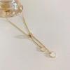 Women's Heart Necklace: Light Luxury Summer Tassel Pendant, Korean-Japanese Cool Style, High-End Clavicle Chain Jewelry
