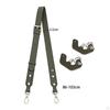 Adjustable Length Bag Strap for Crossbody Use, PU Leather