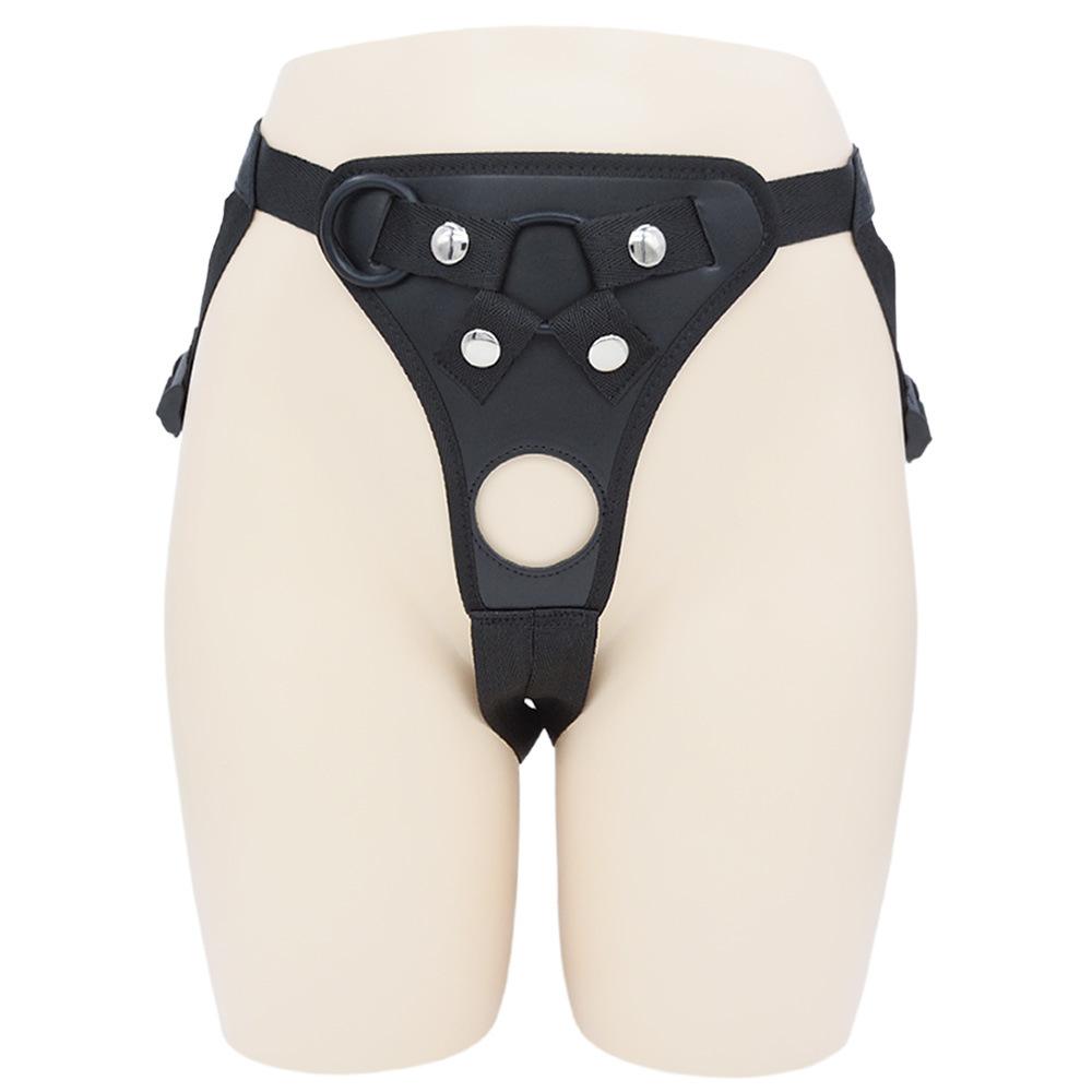 Adjustable Harness Flirting Belt Strapon Realistic Dildo Pants With Rings Wearable Penis Panties Sex Toys For Adults Lesbian 18+