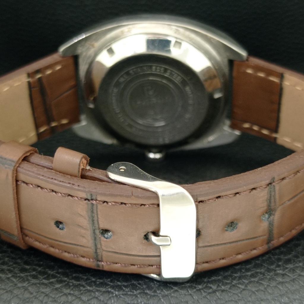 AUTOMATIC VINTAGE RICOH R31 JAPAN MENS WHITE COLOR DIAL WATCH A707606-1