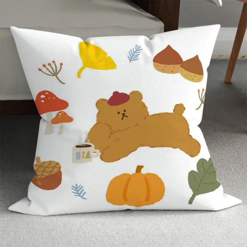 

Арабский садовый стул наволочка кровать диван декоративный милый гусь наволочка домашний декор 45x45cm