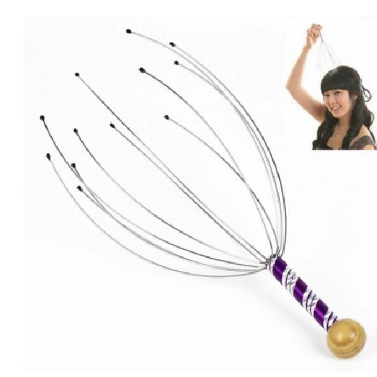 

Best selling Handheld Hair Stimulation massage product Relax Stress Scalp Head Massager For Gog