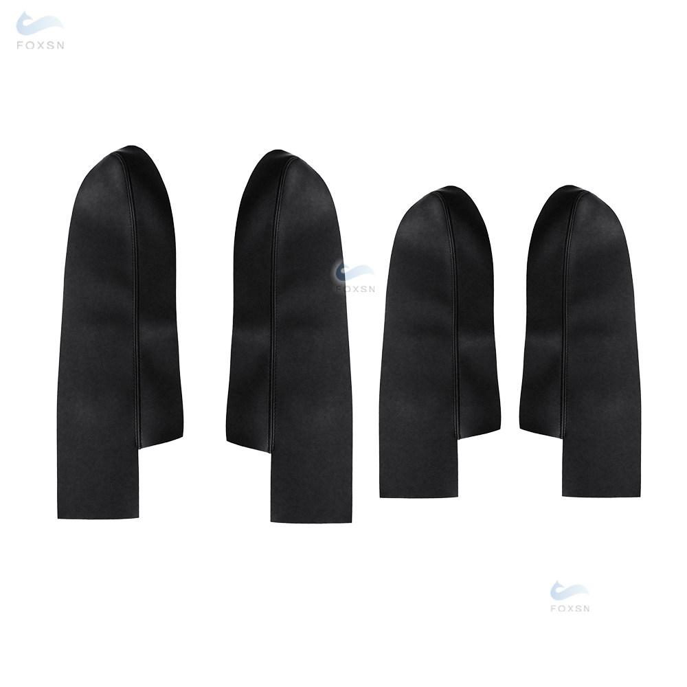 Negru cu fir roșu Maner ușii mașinii panou cotieră Cotieră din piele din microfibră pentru Honda CRV 2007 2008 2009 2010