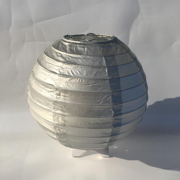 Multicolor Foldable Round Paper Lantern Balls Hanging Lampshade Decor for Wedding Baby Shower Christmas Holiday Party Supplies
