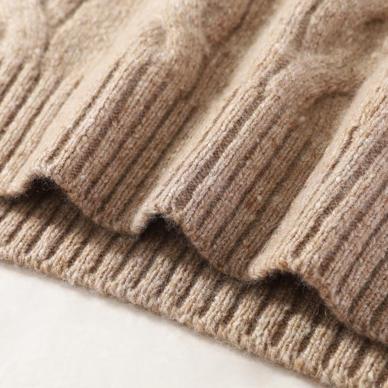 Antonio Men's Heavyweight Cashmere Crewneck Sweater