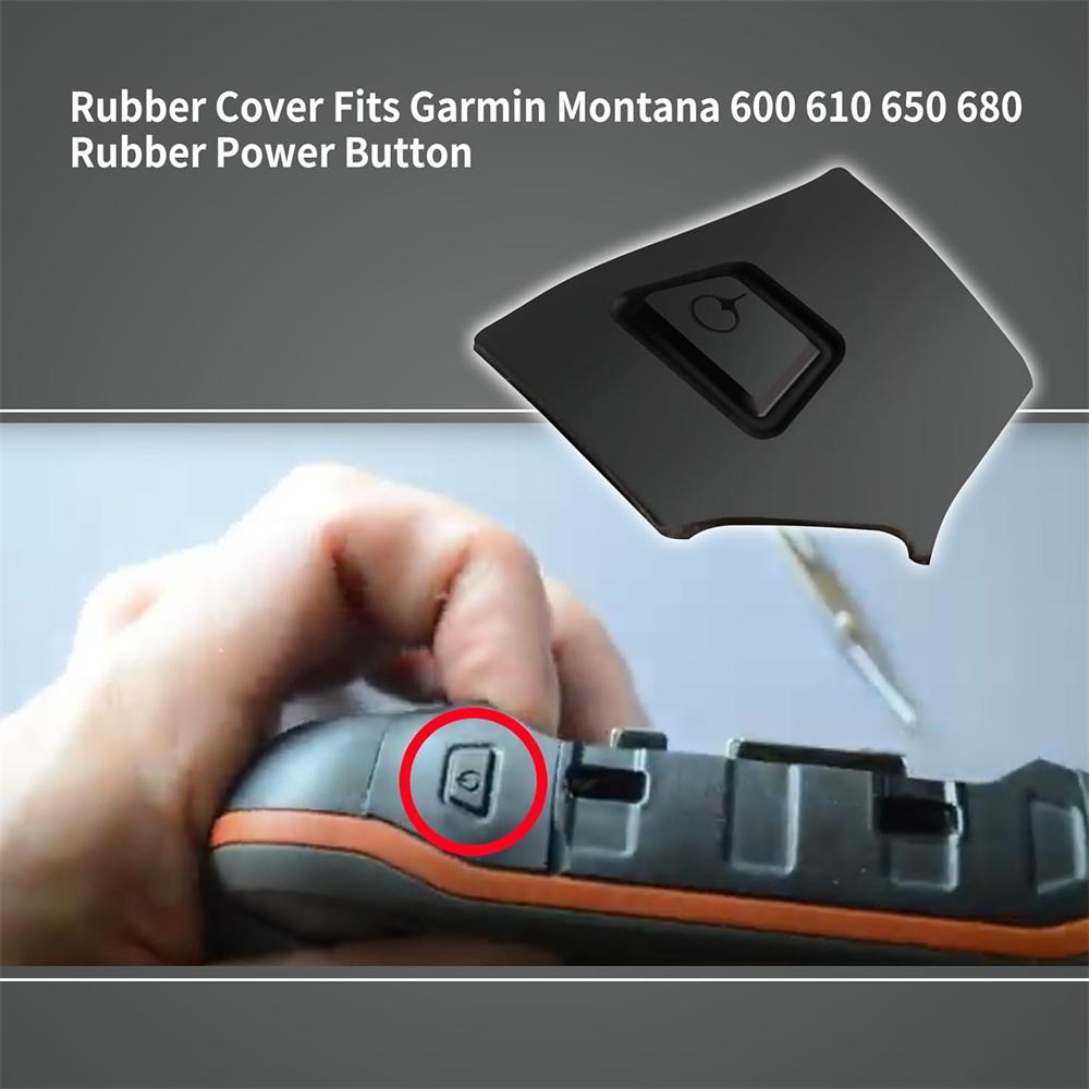 Rubber Power Button Fits for Garmin Montana 600 610 650 650t 680t