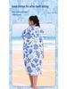 Microfiber Quick-Dry Hooded Beach Poncho Bathrobe for Adults