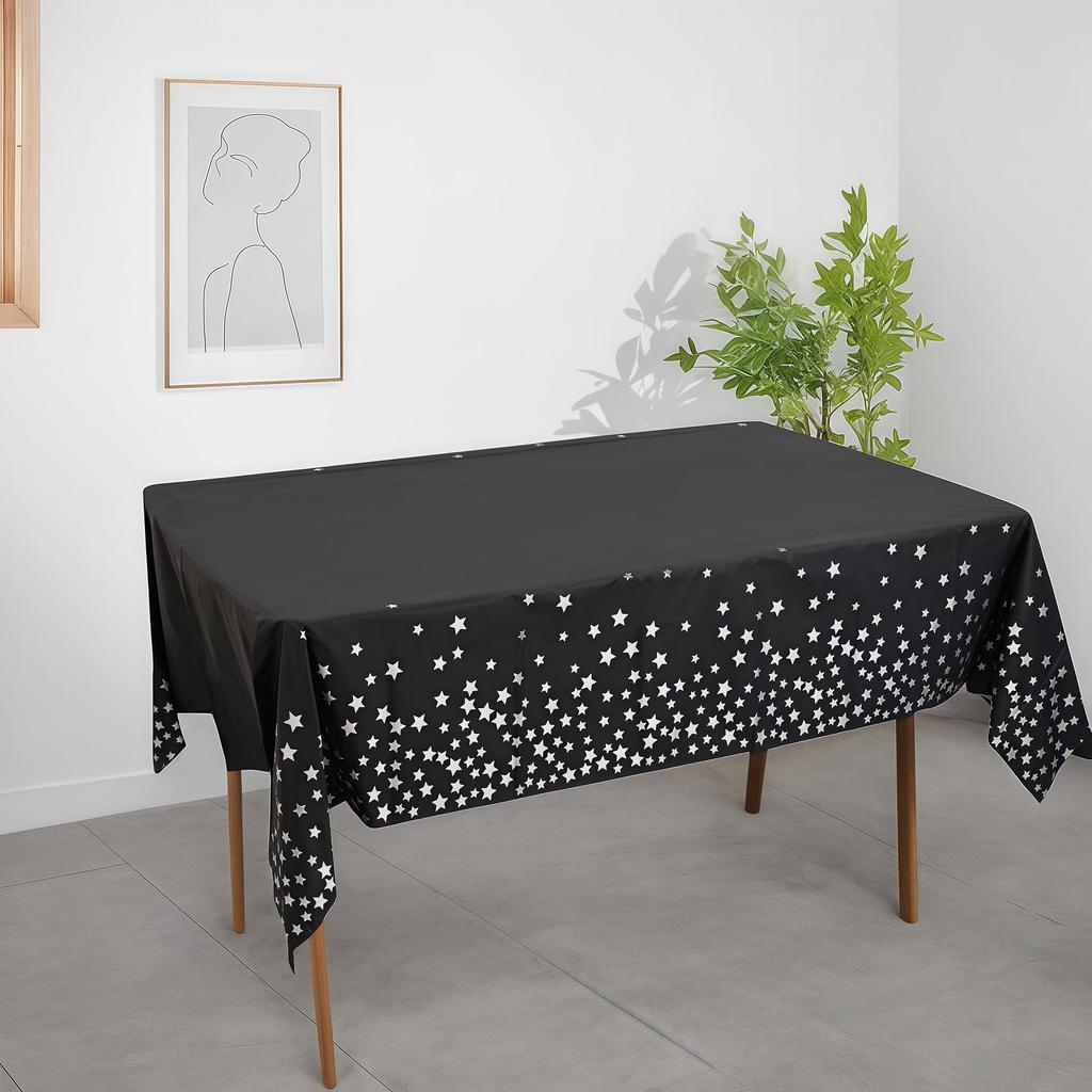 Polka Dot Disposable PEVA Plastic Party Tablecloth