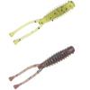 10Pcs/Set 4.2cm Double Tail Soft Lure Bionic Fake Fish Baits Fishing Accessories