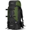 Sports 80L Large Capacity Waterproof Backpack for Outdoor Disaster and Travel [World Online] [HAWK GEAR] Activities, Preparedness, Mountaineering,