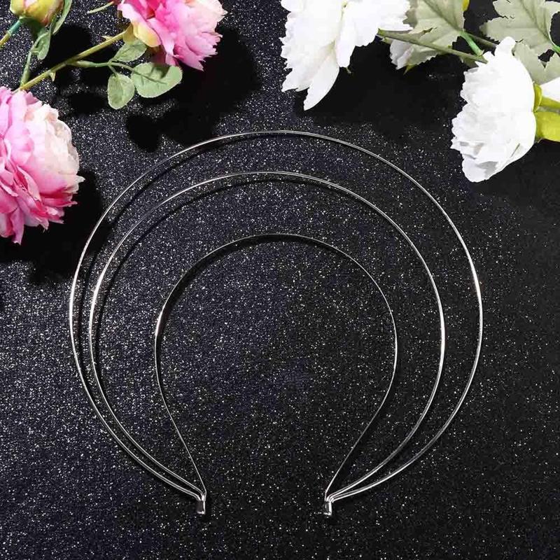 Accessori Semplici Dolci per Capelli Donna Studenti Fascia per Lavare il Viso Fasce a Corona Cerchio per Capelli a Base a Tre Strati Fai da Te