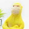 Yellow Orangutan Squeeze Toy Anxiety Stress Relief Gorilla Pinch Sensory Toy Teens Adults Soft TPR Calming Animal Fidget Toy