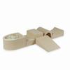 Foam Playground with Bridge and Pool Micro Beige + 100 Balls: Transparent, Light Gold, Opalescent