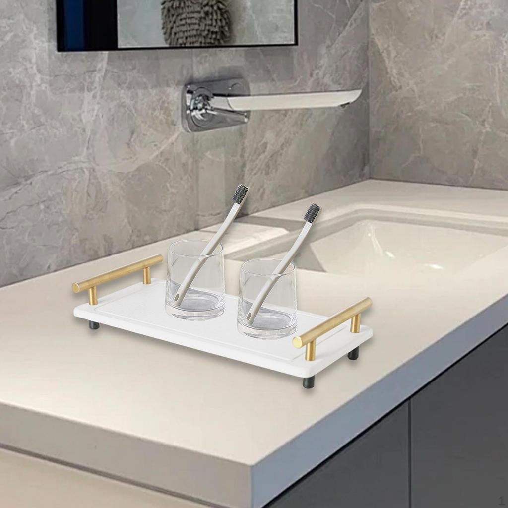 Bathroom Sink Organizer Under Countertop Fast Drying Rack Counter Tray