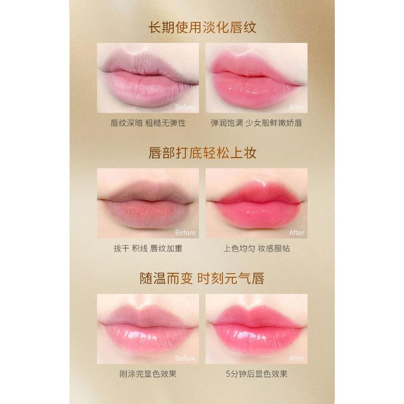 Transparent Moisturizing Jelly Dried Flower Temperature Changing Lipstick Moisturizing Color Changing Lipstick Lipstick