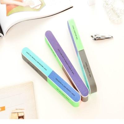 3 Stück Langer Streifen Kreative Multifunktionale Nagelfeile mit Doppelseitigem Schleifen und Polieren Sandleiste Nail Art Werkzeug Zubehör
