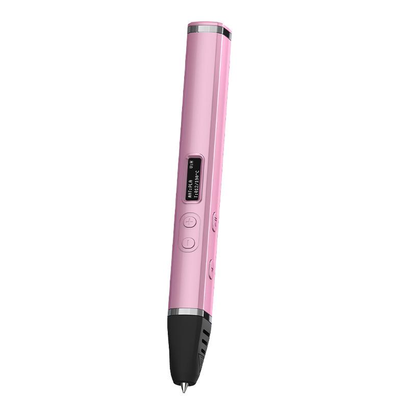 3D Printing Pen with Display, Detachable High-Temperature PLA for Educational and DIY Projects