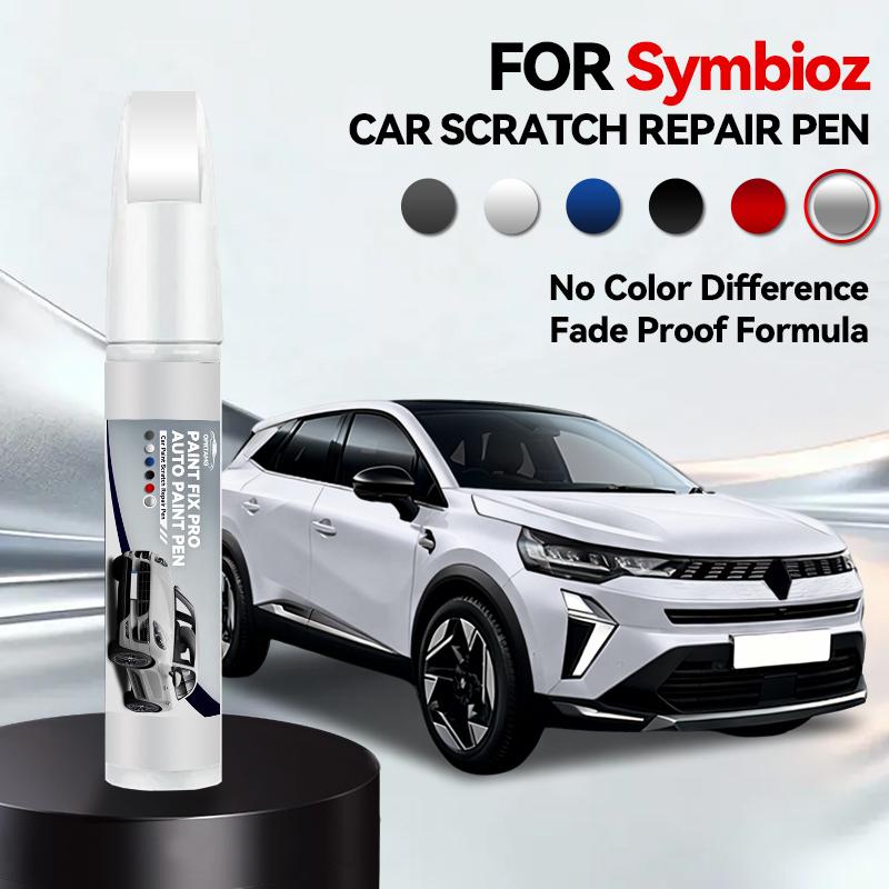

For Renault Symbioz Car Paint Repair Pen Paint Scratch Repair Accessories Flame Red Oyster Grey Diamond Black Arctic White Blue срібний