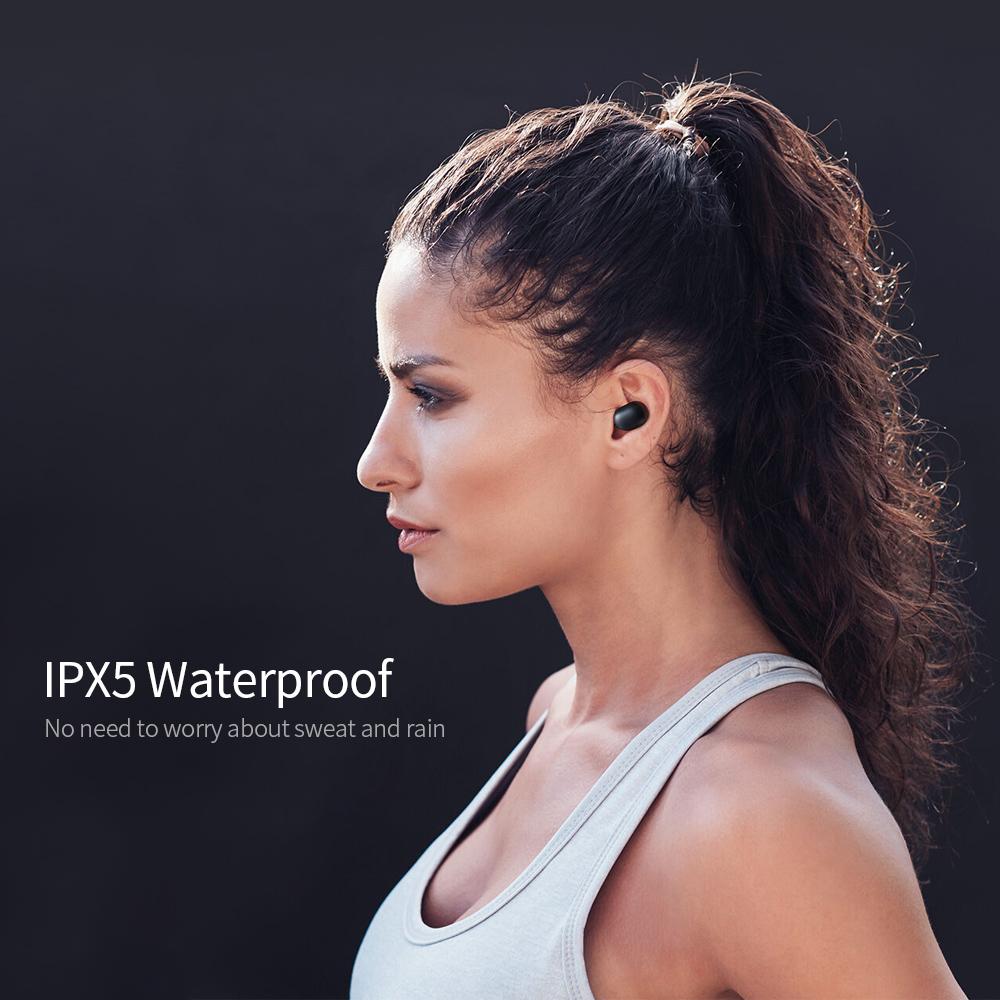 BT Earphone In-ear Headset Mini Waterproof Sports Earbuds with Long Endurance Battery Touch Control