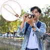 Quick Release Round Rope Camera Strap Adjustable Neck Shoulder Wrist Lanyard for DSLR Cameras with Safety Buckle