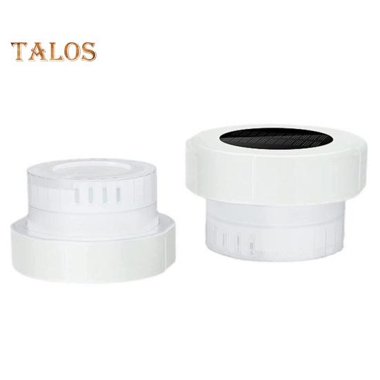 Solar Pool Chlorine Floater with Light Chlorine Tablet Floater Pool Chlorine Dispenser Colorful Light Chlorine Floater for Hot Tub