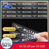 Car Sticker 2026 For Ford Car Brake Caliper Badge Sticker Interior Decoration Accessories For Ford Mustang GT500 GT350 Cobra She
