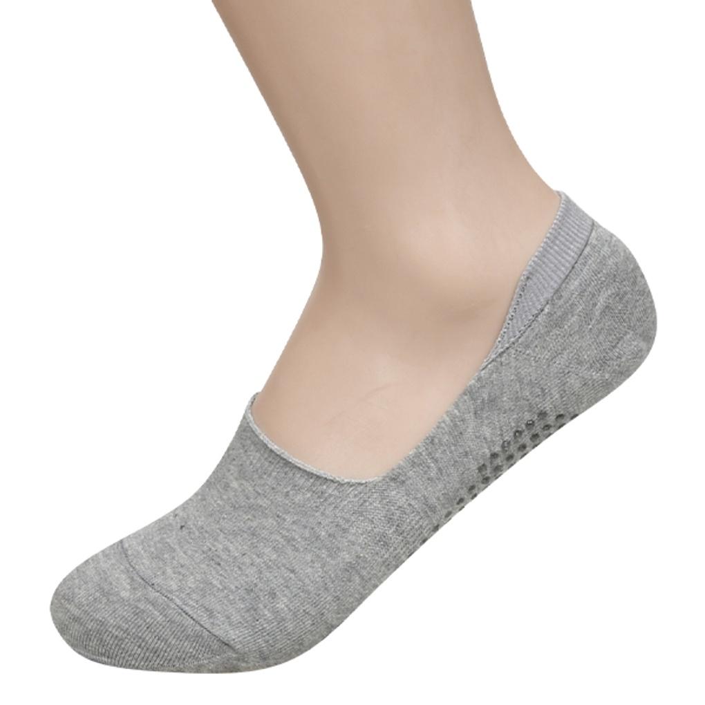 

[Nana] Non-slip, peel-off-resistant, daily-use colored women s fake slippers [5 pairs] Black (5 pairs)