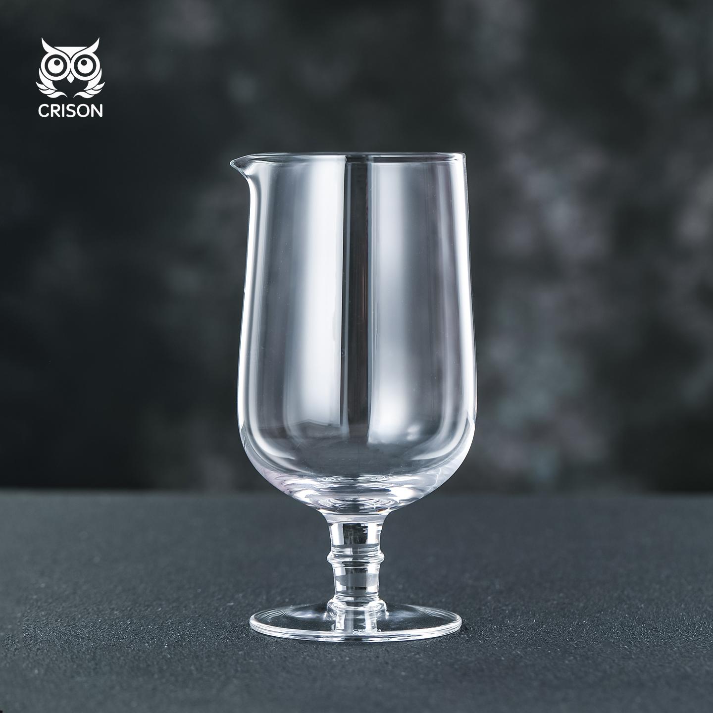 MG801 CRISON Crystal cocktail whisks mixing glass Bar Tools professional cocktail shaker 600ML China Mainland