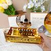 Eid Mubarak Dessert Tray Ramadan Moon Star Plate Tray Islamic Muslim Festival