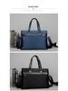 Men's Waterproof Oxford Conference Crossbody Briefcase