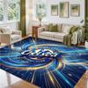 Chelsea FC Design Crystal Velvet Rug Soft Decorative Mat for Bedroom Entrance