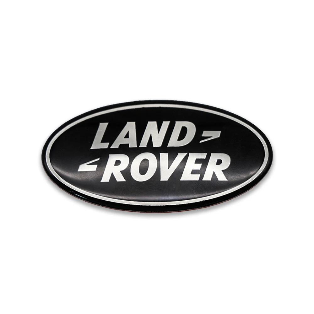 ABS 8.6cm Car Front Grille Trunk Badge Sticker Body For Land Rover Range Rover Evoque Discovery 3 4 Defender 4 Styling Sticker SA1