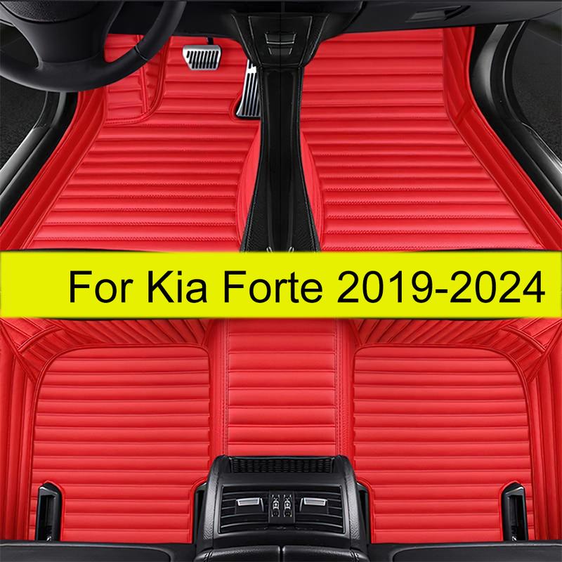 Car Floor Mats For Kia Forte 2024      Cerato  Styling Waterproof Carpets Covers Auto Accessories