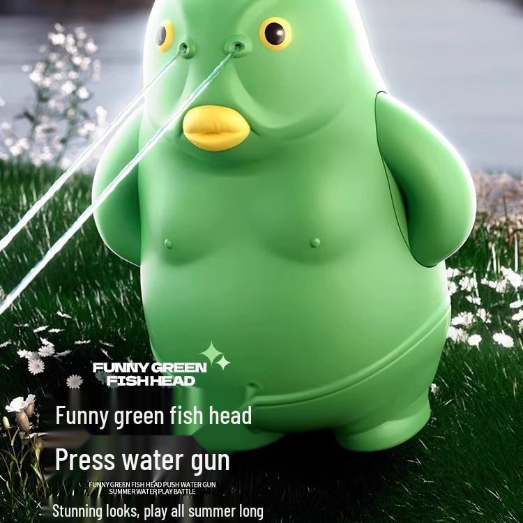 

2025 Greenhead Duck Mini Water Gun Toy for Kids – Water Play & Fun Splash Battle. 1 Duck Water Gun