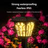 Solar Pathway Lights, 2 Pack LED Solar Lights Outdoor Waterproof, Solar Powered Stake Lights Landscape Lighting For Patio Yard Lawn Walkway Driveway