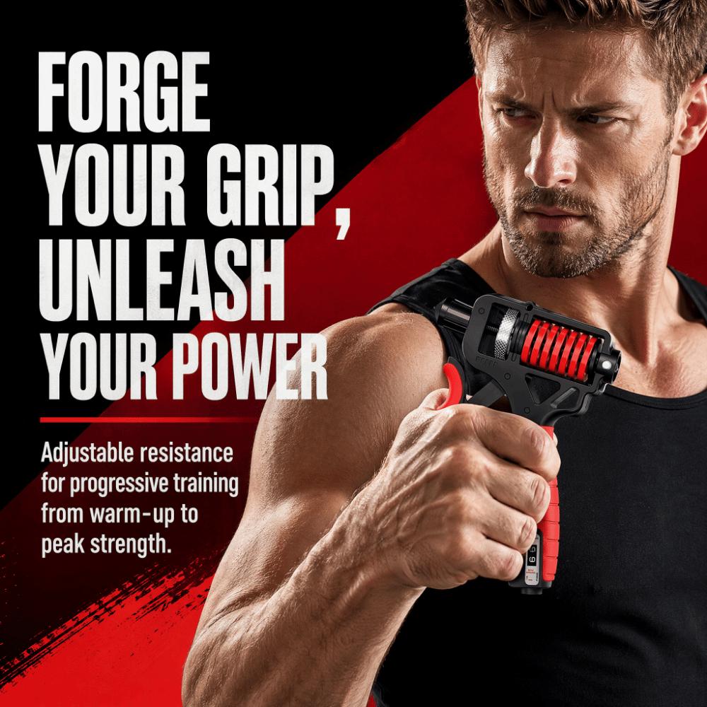 Non-Slip Adjustable Grip Strengthener Titanium steel Hand Grip Strengthener  Hand Strength Training