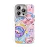 The Colored Oil Painting Coal Ball Is Suitable for The IPhone 16pro Phone Case 15, Cute and Shockproof 14, with A High-end Feel. Xiaomi 13, Niche X