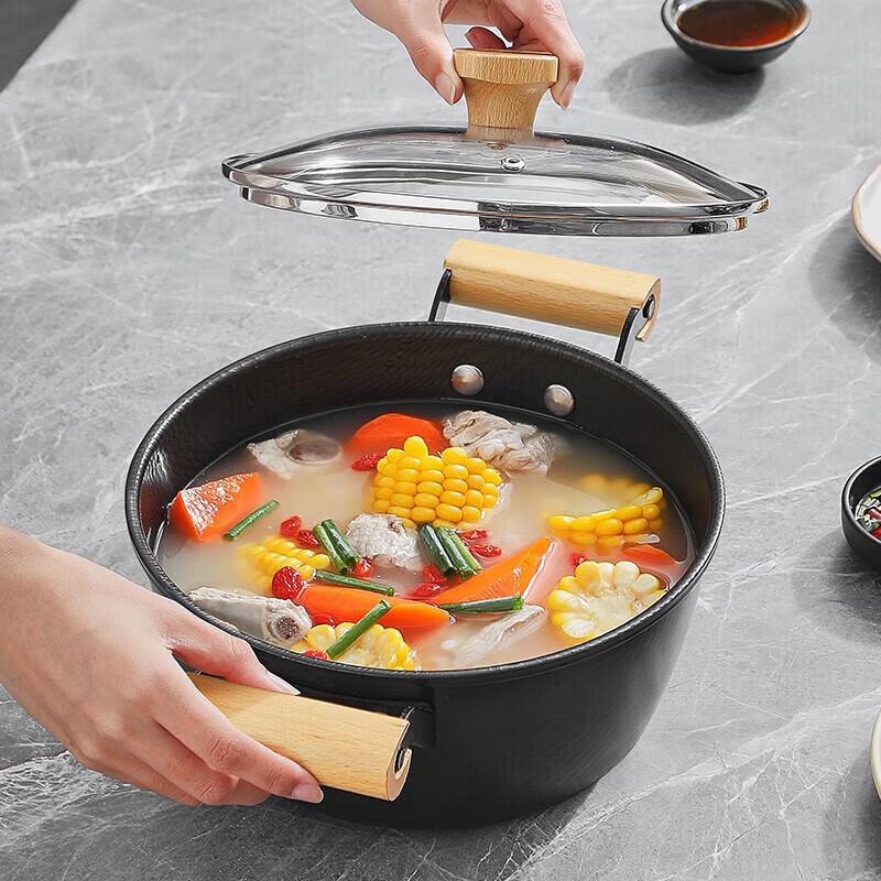 Chui Da Huang Wrought Iron 3-Piece Cookware Set