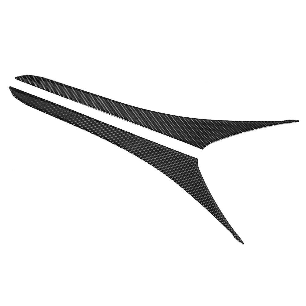 2 st Bilinredning Kolfiber Mittkonsol Sidoklädsellist Passar för Lexus