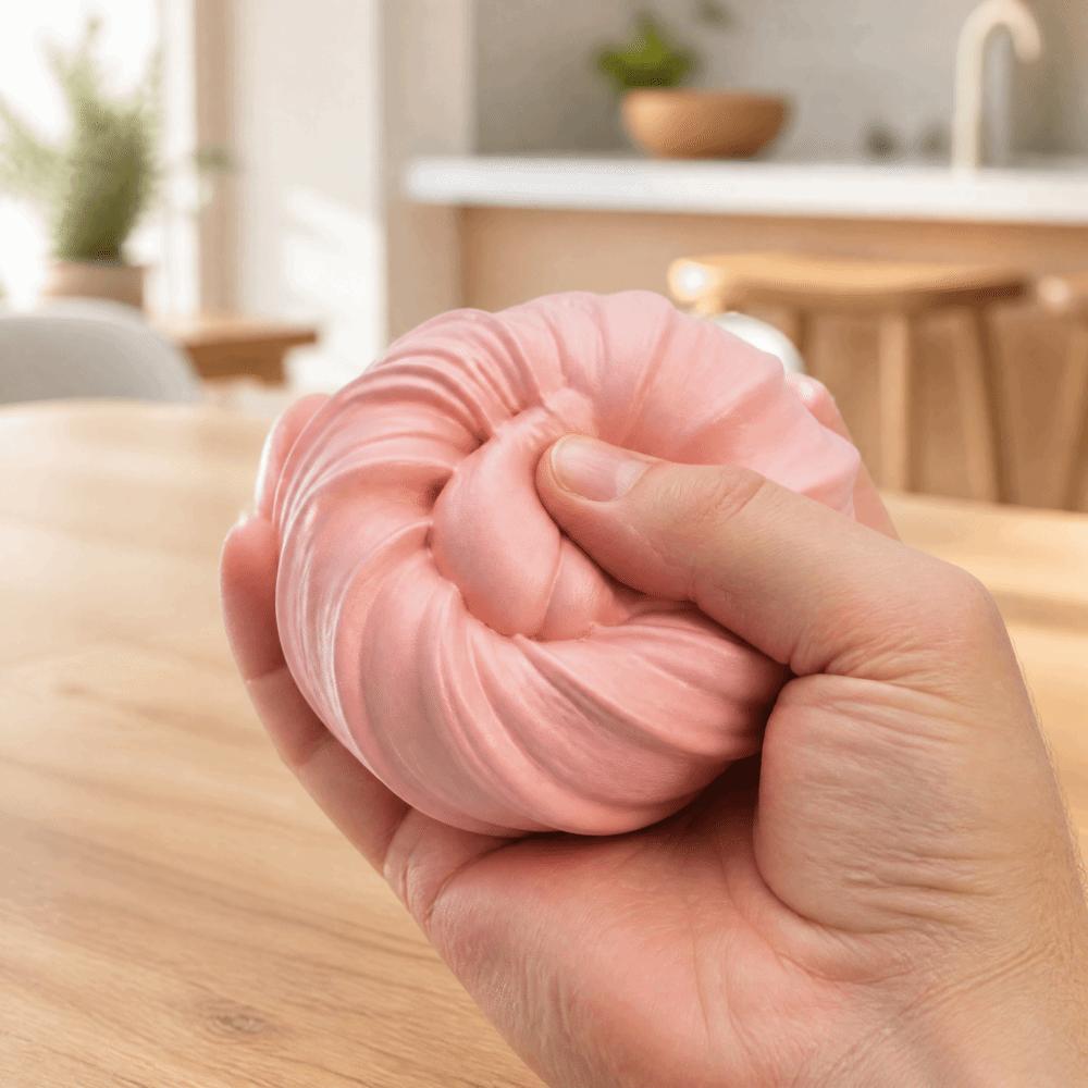 PU Bread Squishy Toy Soft Sensory Fidget Toy Fuuny Gift Slow Rising Toy Hand Relax