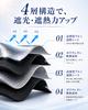 Car Sunshade for the Folding Central with Storage Width 122cm X Bottom Width 140cm X Height Front, 360° Pole, 12-layer Insulation, Umbrella-type,