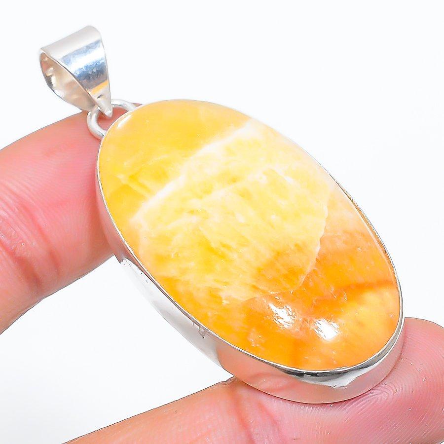 

Owhyee Opal Gemstone Handmade 925 Sterling Silver Jewelry Pendant 2.21 SU-10889