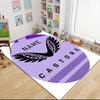Custom Name Portsmouth FC Crest Carpet Rug Customizable Soft Washable Anti-Slip Home Living Room Sofa Mats Personalized Rug. 0909232